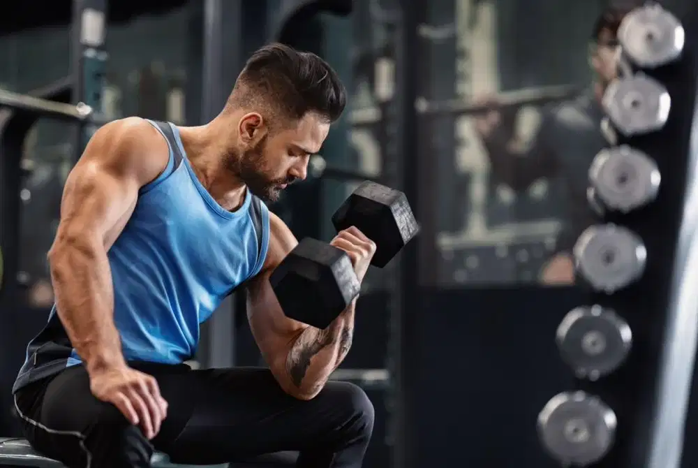 Personal trainer gym