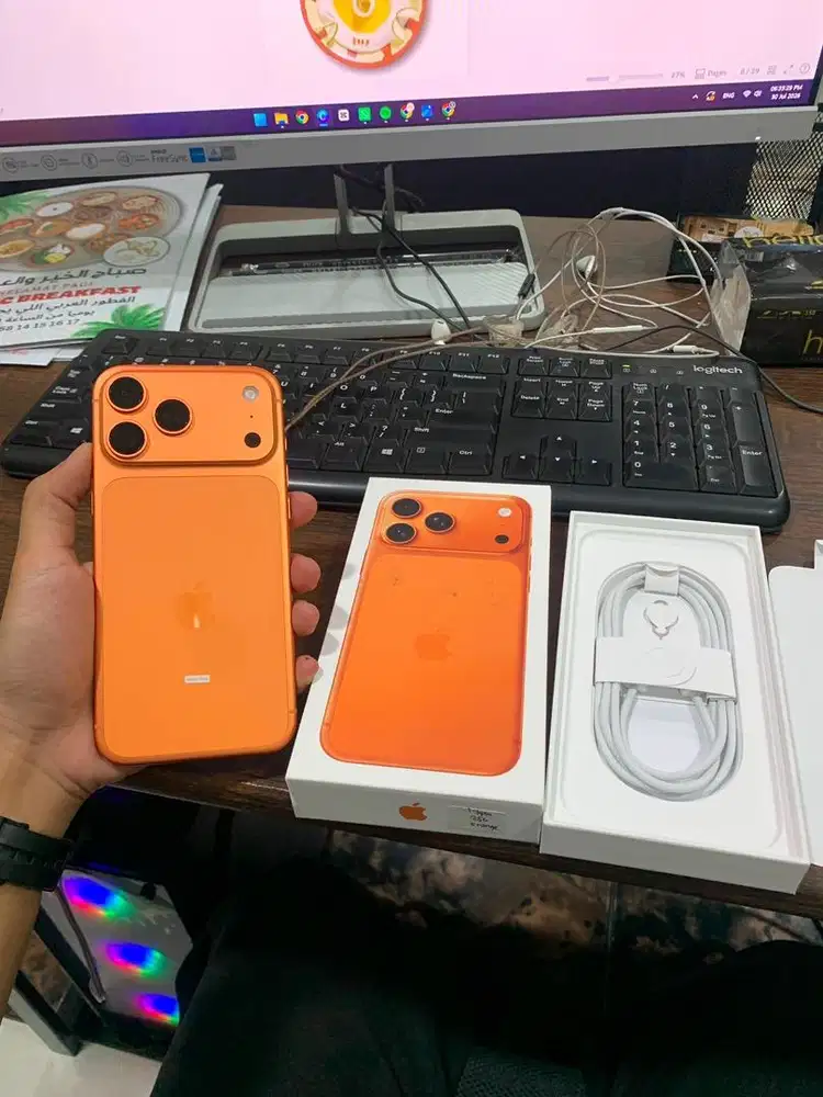 Iphone 17 Pro Max 256 Gb Ibox Baru buka segel terima tuker tambah