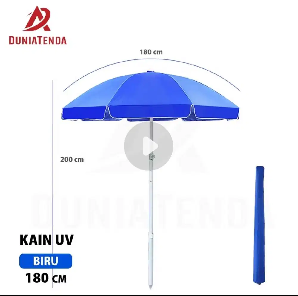 Payung tenda gerobak usaha