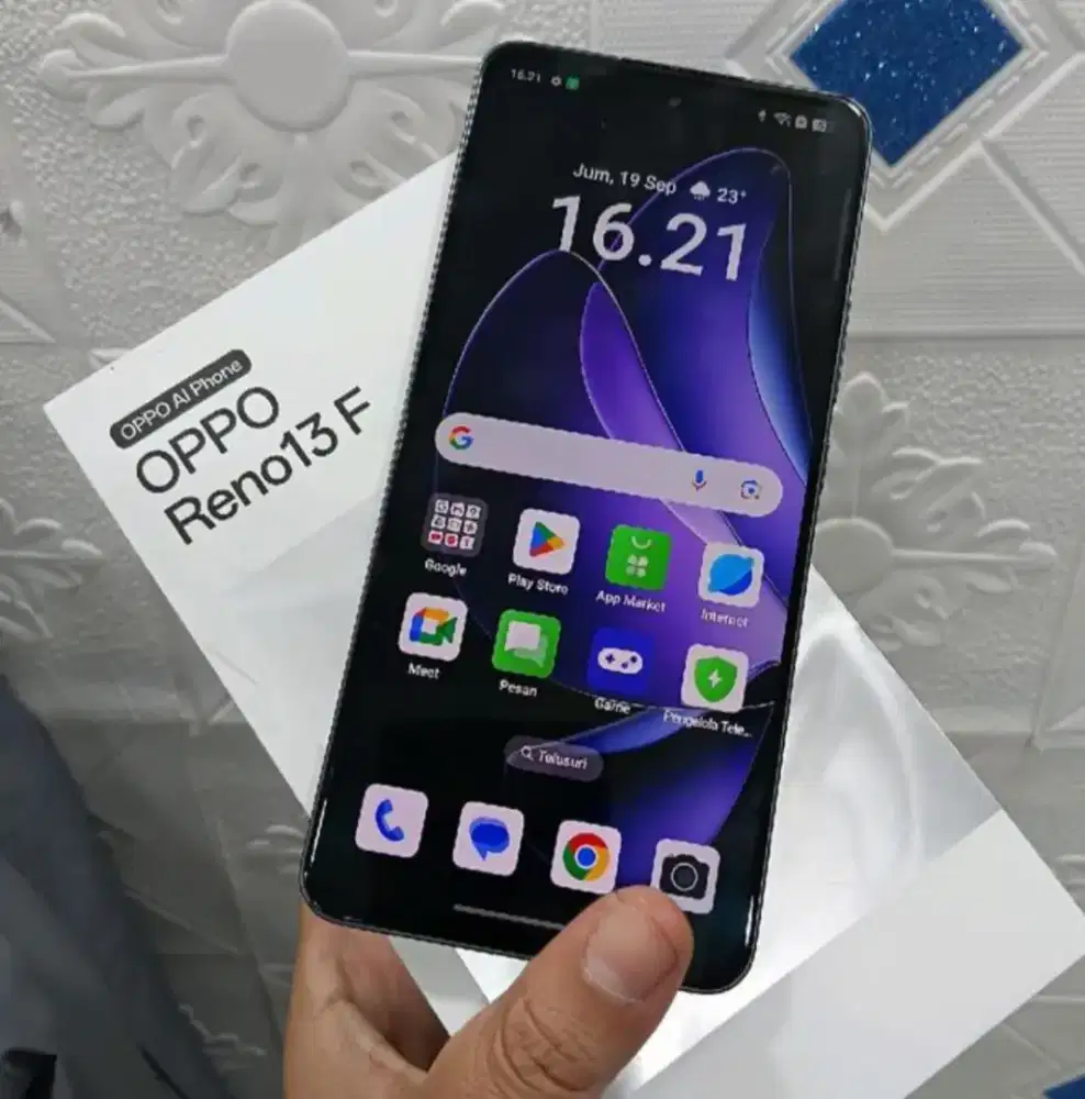Oppo reno 13F Ram 8Gb/256Gb lengkap