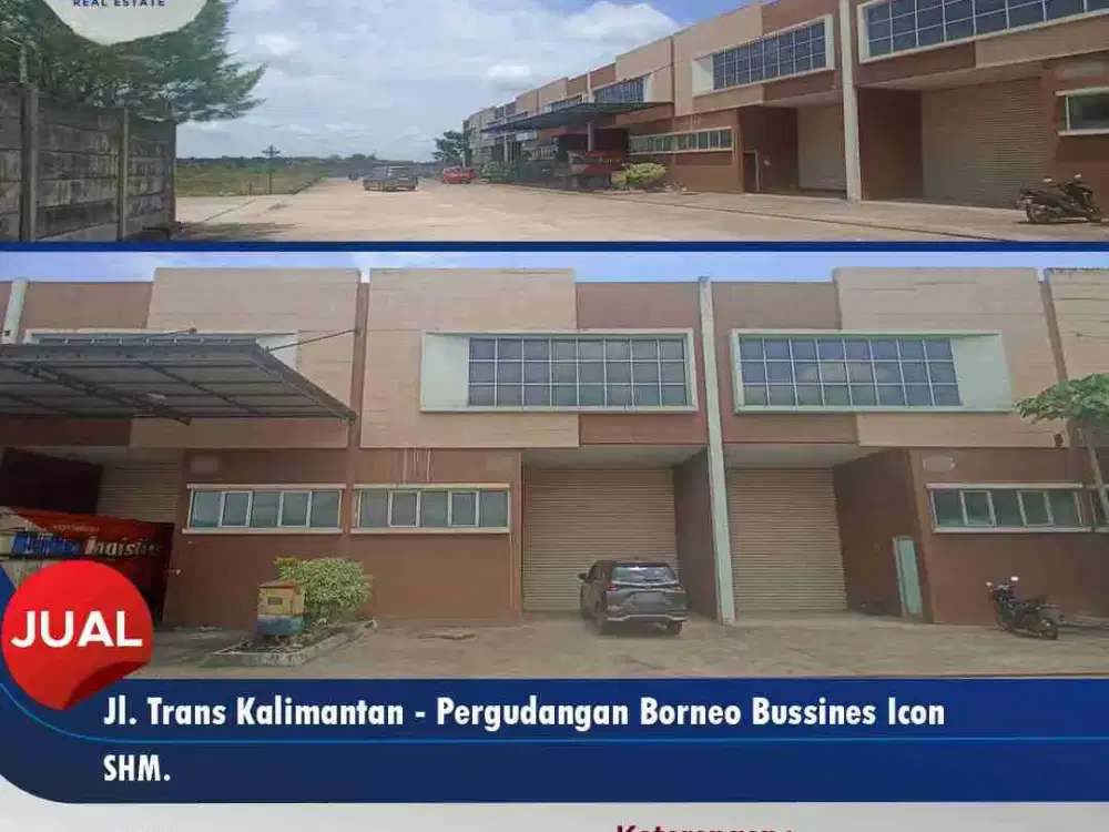 Pergudangan Borneo Bussines Icon ada 2 unit