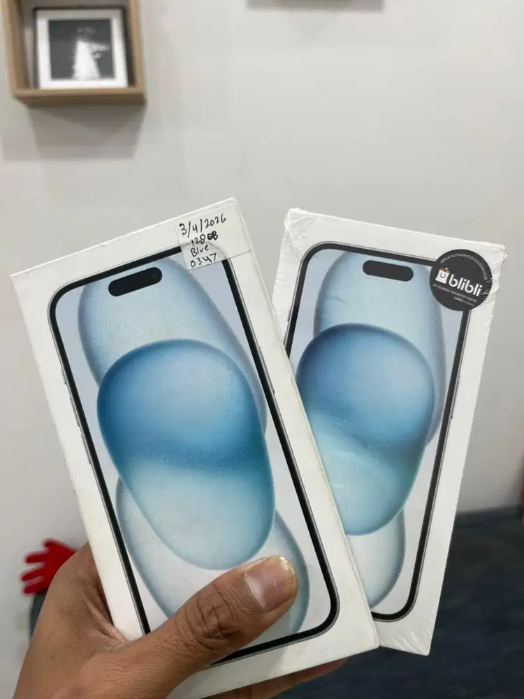 kredit ihpone 15 New ibox 128GB proses cpat