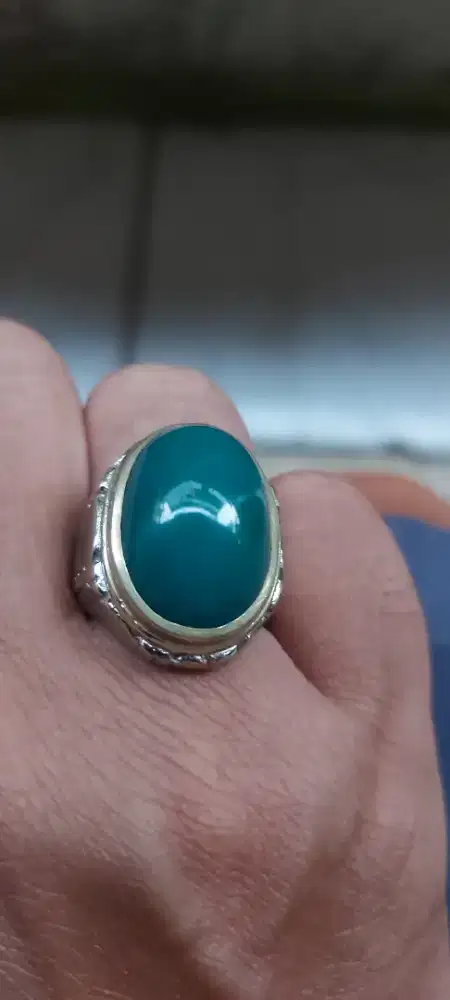 Bacan doko clean dim 22*16*8 Ring alpaka size 8