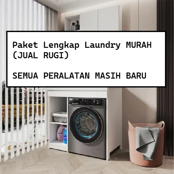 Paket Usaha Laundry SUPER MURAH