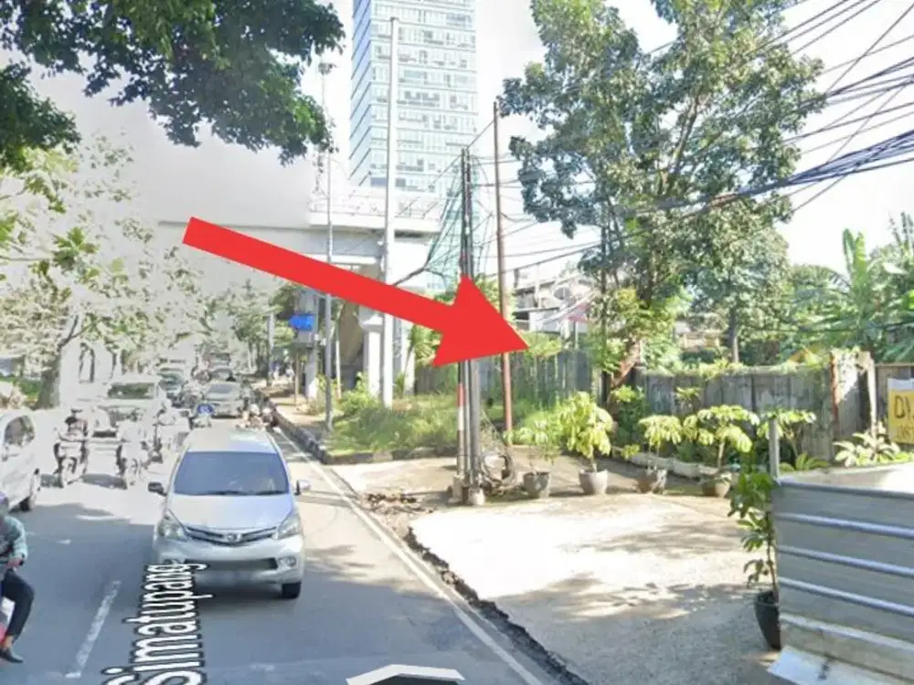 UPDATE HARGA! TEMURAH DI AREA PREMIUM DI CILANDAK JUAL DIBAWAH NJOP, TANAH DARAT  JL.TB.SIMATUPANG RAYA, JAKARTA SELATAN