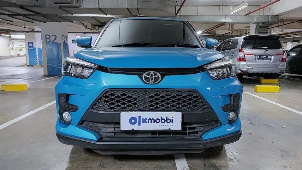 TDP 9, JT Toyota Raize 1.2 G Bensin-AT Biru 2022