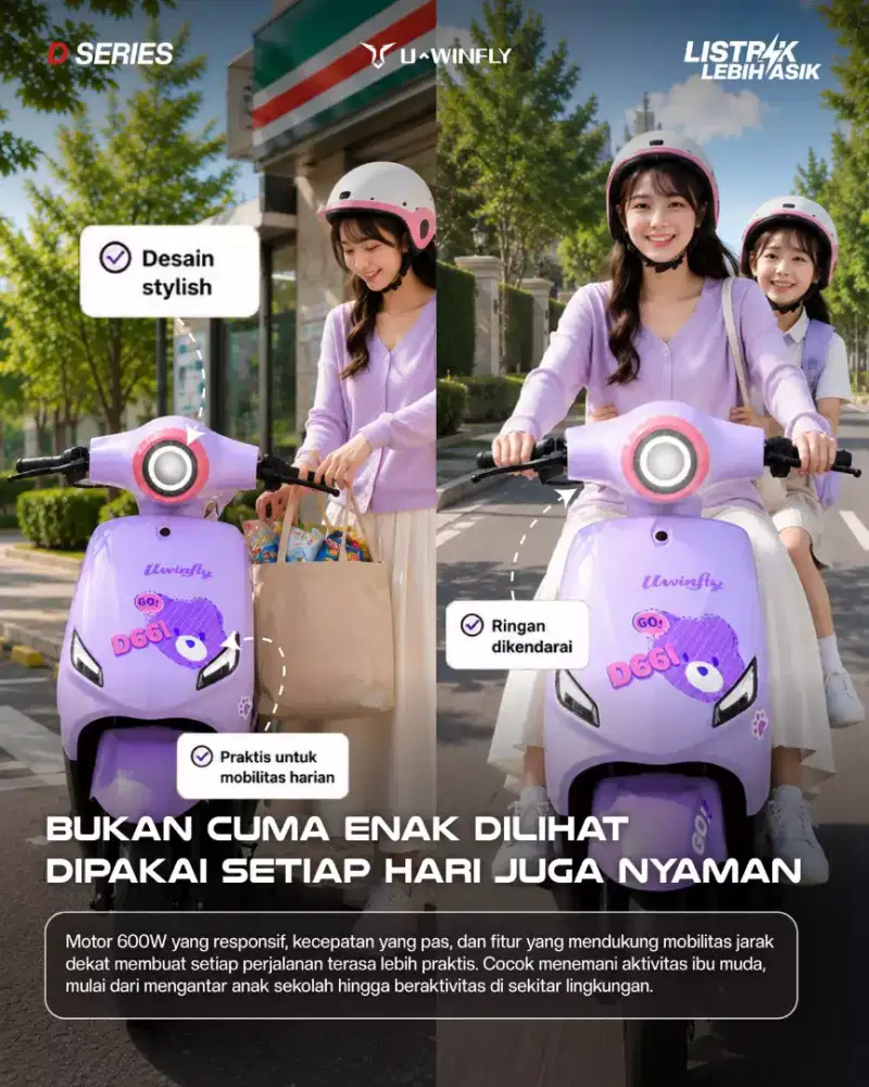 JUAL SEPEDA LISTRIK D66I