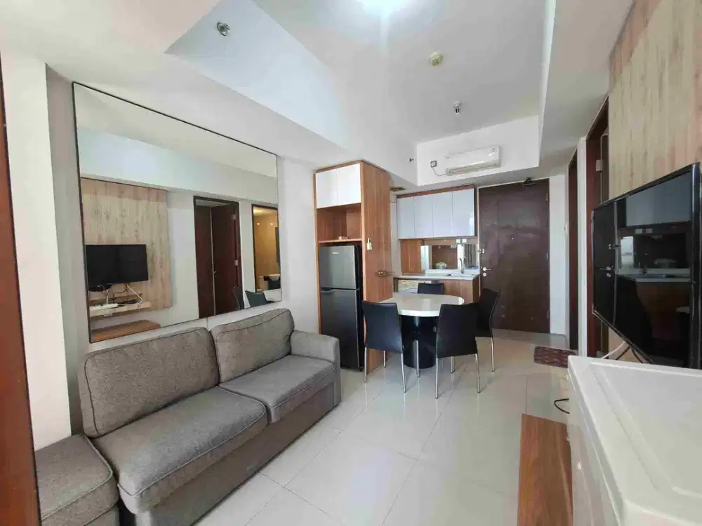 sewa 2BR furnish apartemen the linden marvel city surabaya