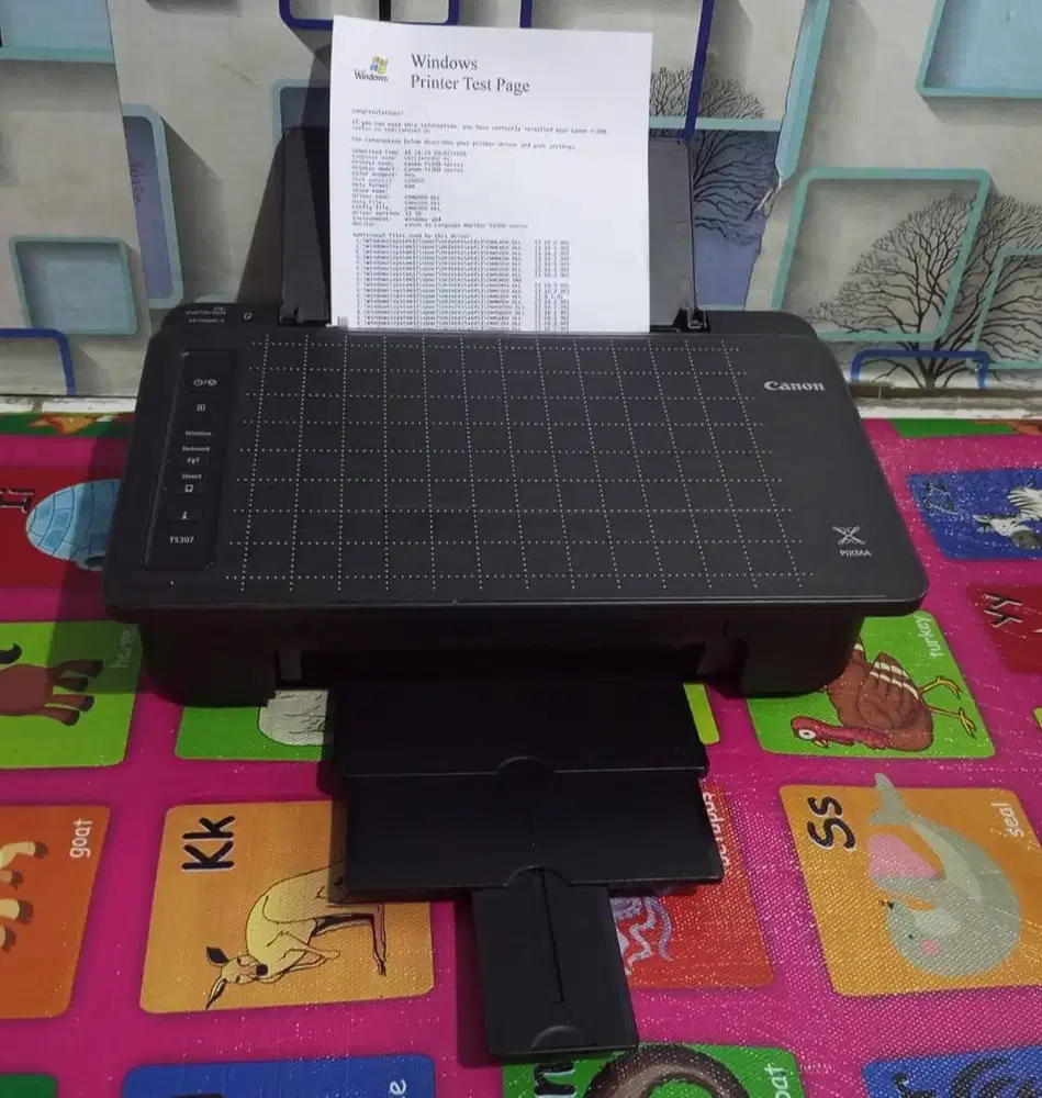 Printer Canon TS307 wifi normal tinggal pakai
