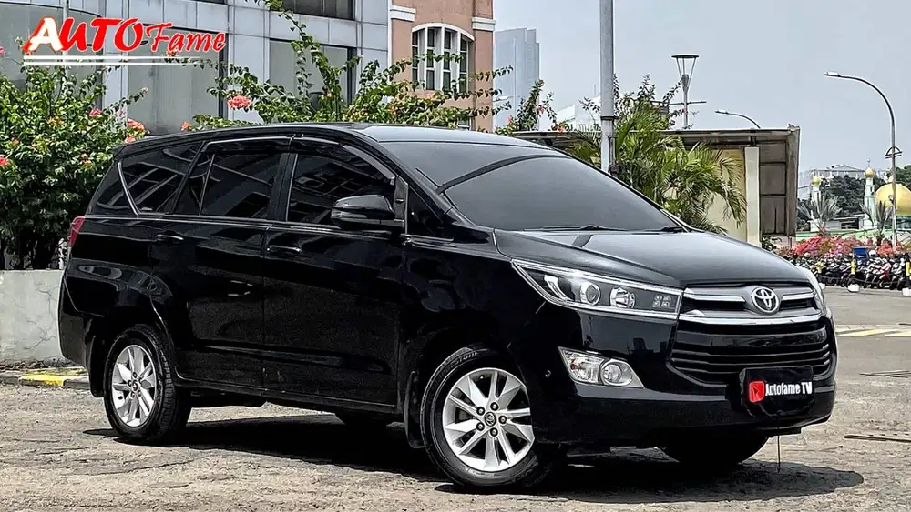 Toyota Innova 2.4 V Diesel AT Black On Brown NIK 2019
