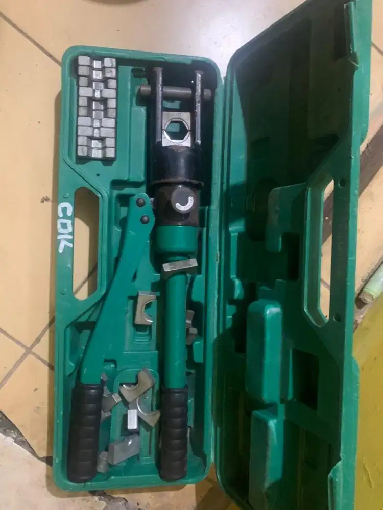 Hydraulic Crimping Tool Tang Press Skun Hidrolik Manual
