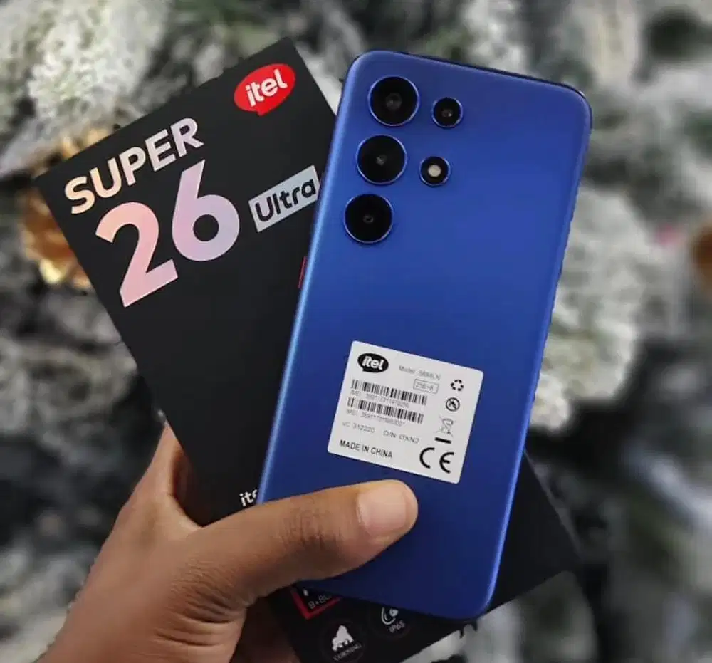 ITEL S26 Ultra 8/256 black (baru)/msi garansi nasional