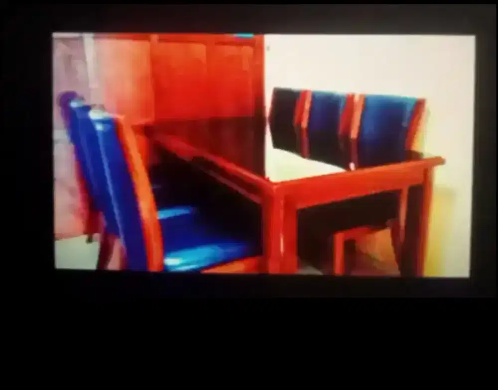 Meja Makan Kayu 1 set