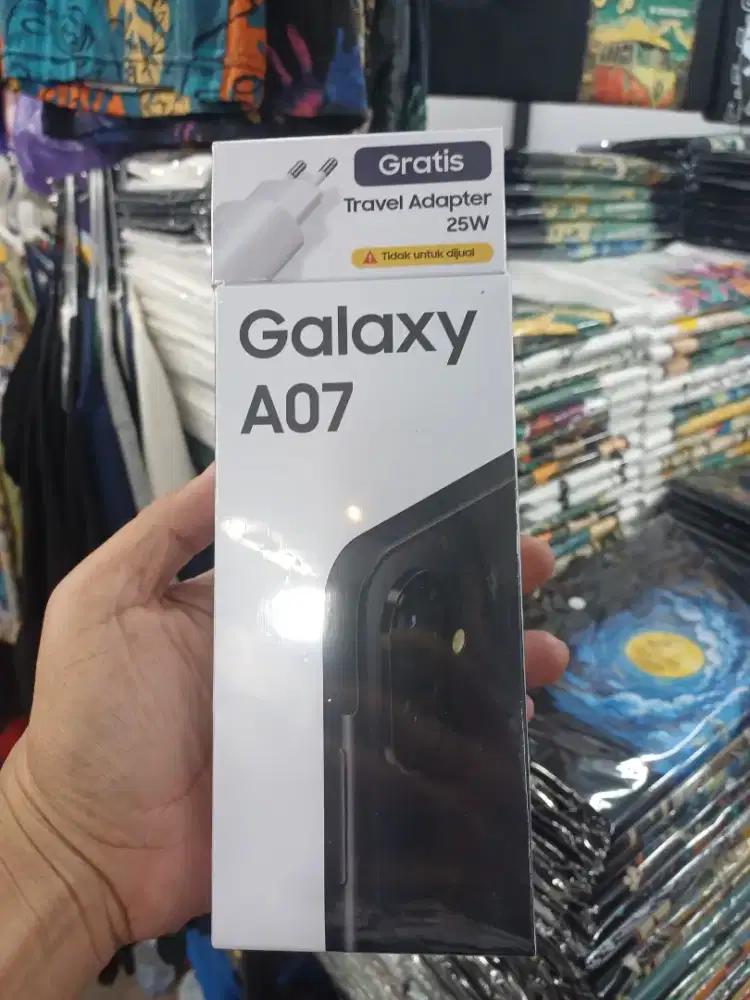 Samsung A07 ram 4/64 Hitam