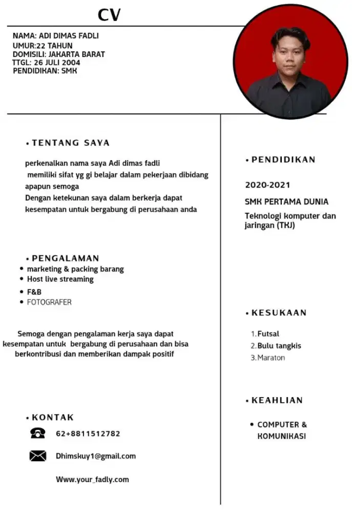 Cari pekerjaan lulusan smk