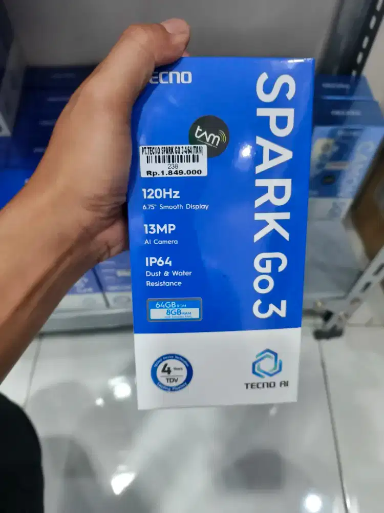 TECNO SPARK GO 3 4/64GB | ATLANTIS DAHAYAT