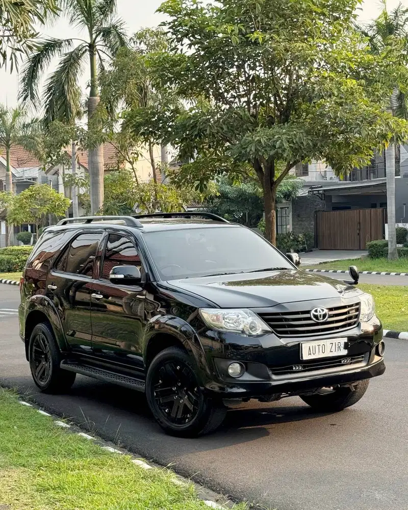 Toyota Fortuner G Lux Hitam 2012 Tdp Murmer Ori Menarik Baru Simpan Bu