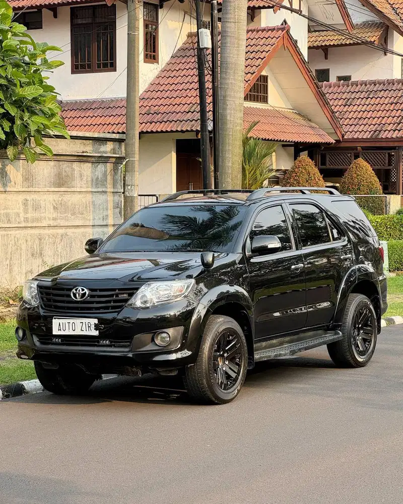 Toyota Fortuner G Lux Hitam 2012 Tdp Murmer Ori Menarik Baru Simpan Bu