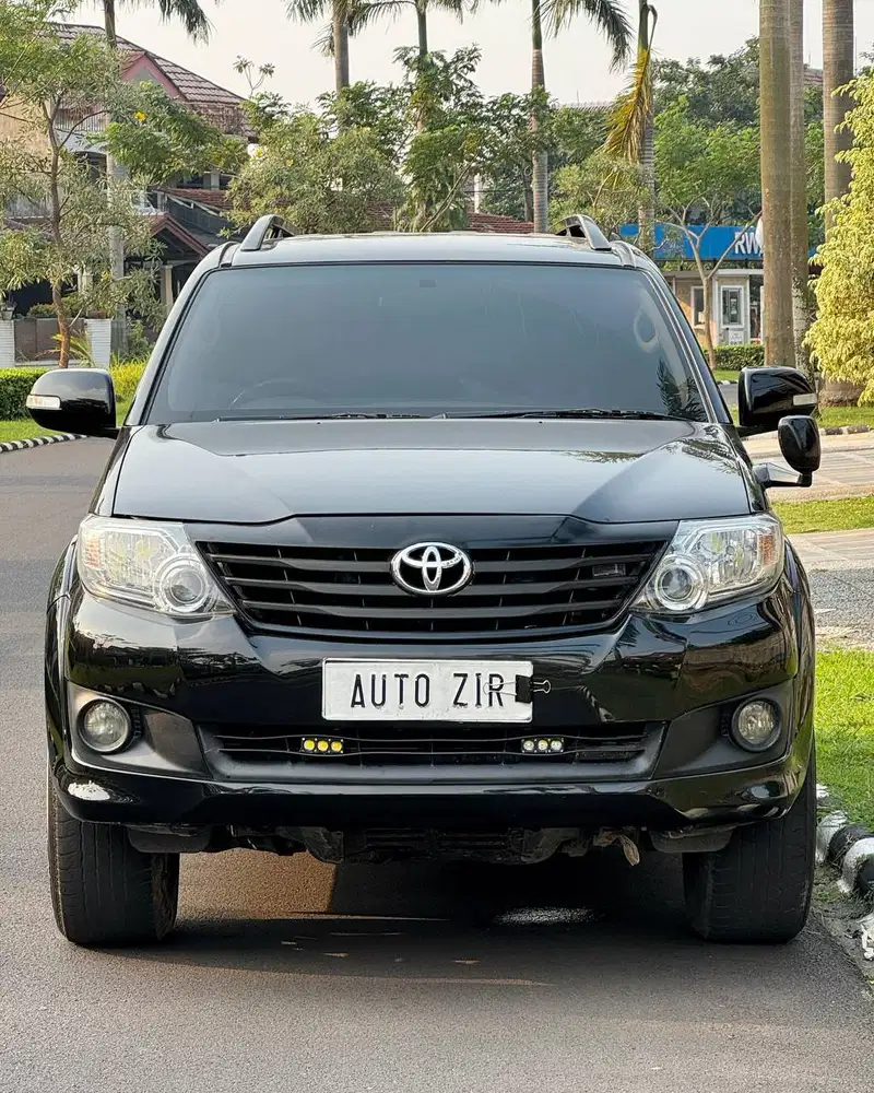 Toyota Fortuner G Lux Hitam 2012 Tdp Murmer Ori Menarik Baru Simpan Bu