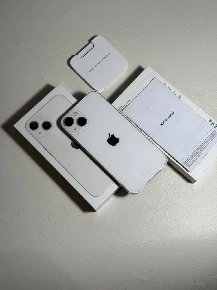 iPhone 13 128gb iBox warna putih