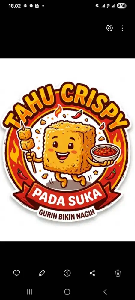 Di cari karyawan untuk jaga tahu crispy