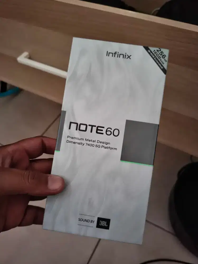 Dijual Infinix Note 60 Like New