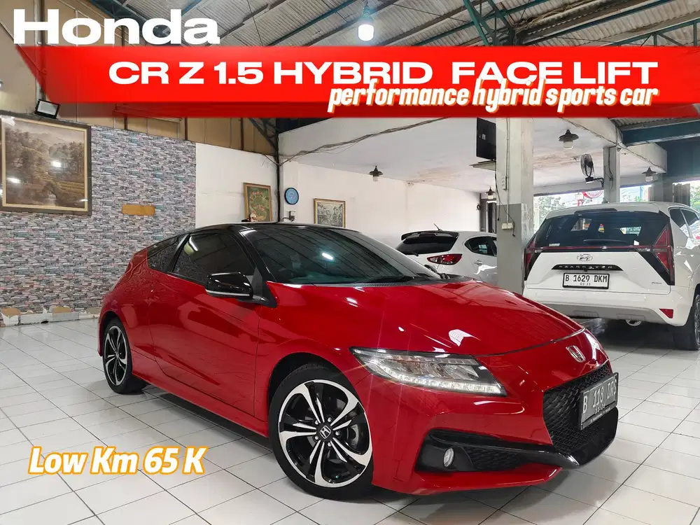 (Low Km) Honda CR Z Hybrid 1.5 Bensin AT 2016 Merah
