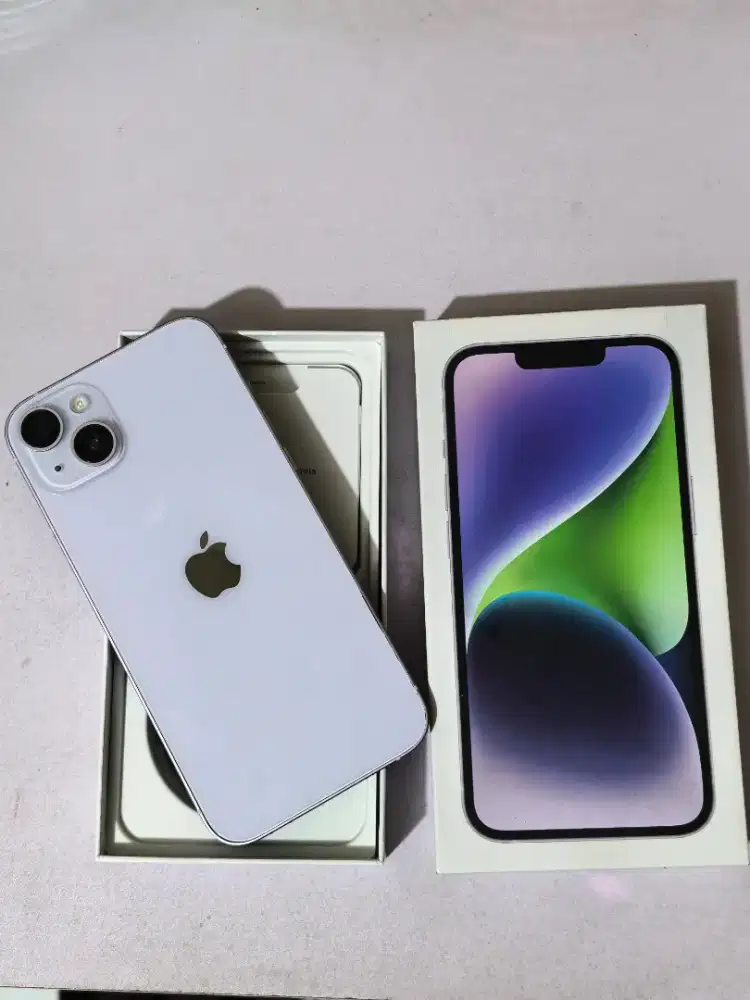 iPhone 14 plus 128gb fullset mulus no minus