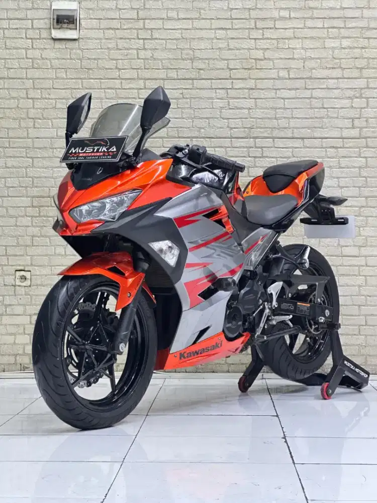 MDP SERIES‼️ KAWASAKI NINJA 250 ABS TH 2018 MULUS WARNA FAVORIT ORANYE