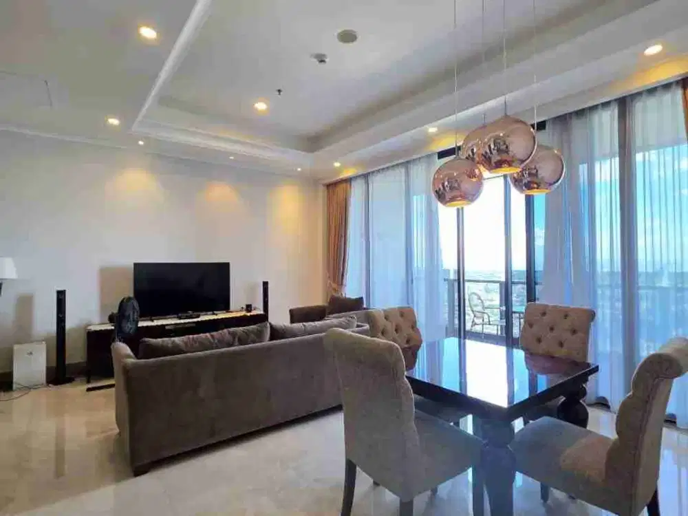 JUAL CEPAT APT DISTRICT 8 ASTHA TOWER ETERNITY FULL FURNISHED ADA BALKON