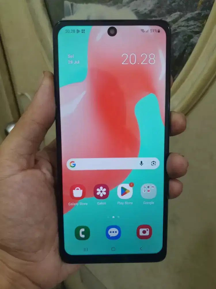 Samsung A71 Nfc Ram 8 + 8/128 GB Hp + Cas Bukan Ori