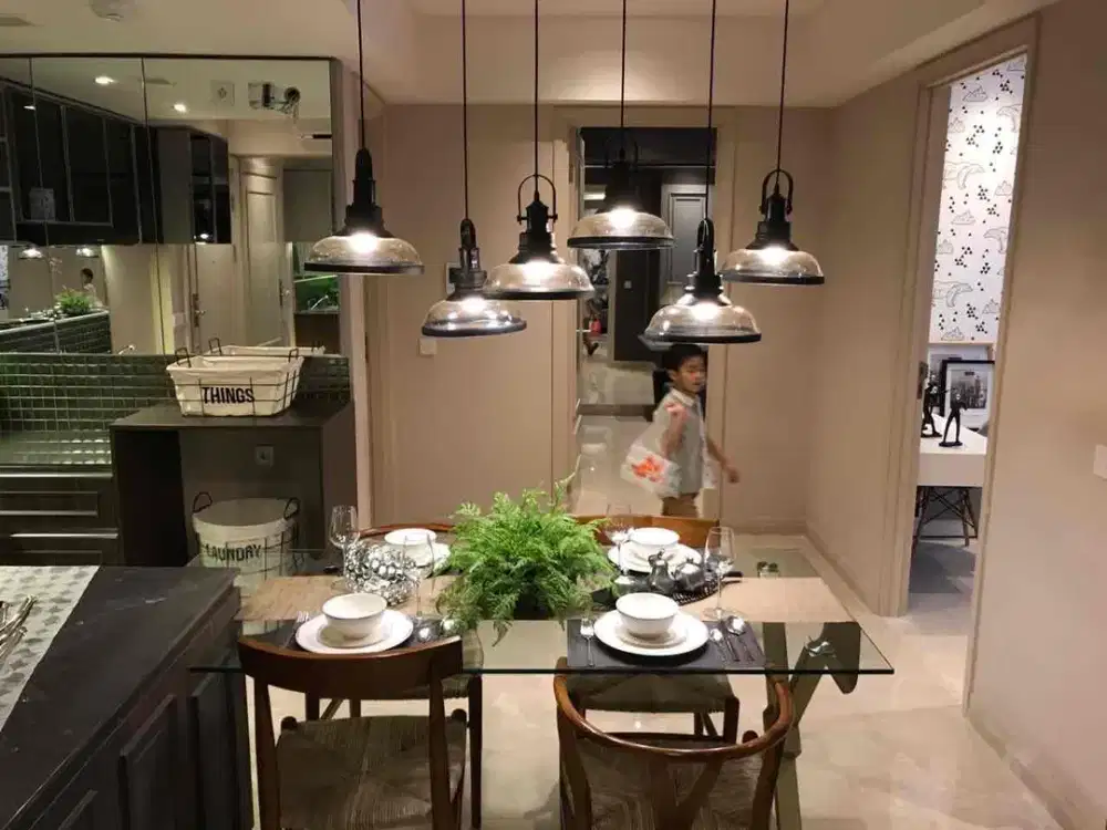 one icon residence disewakan 2BR Furnished bagus hadap timur view pool Murah