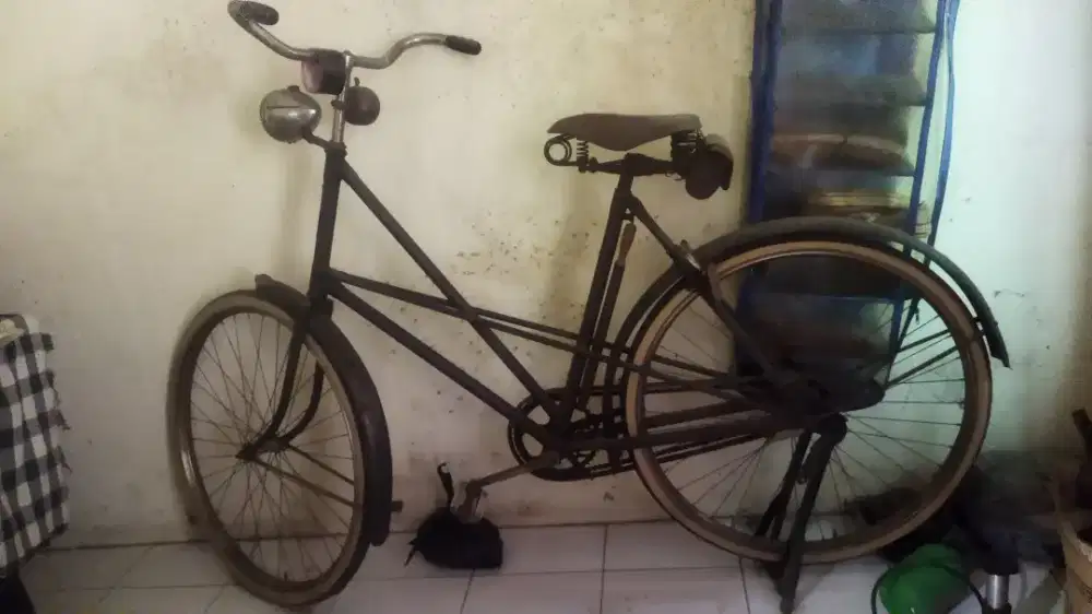 dijual sepeda onthel burgers palang gapit
