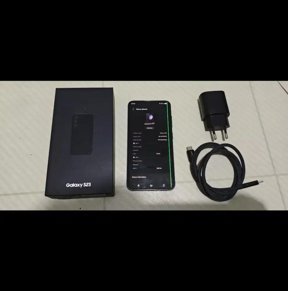 Samsung S23 reguler phantom black 8/256