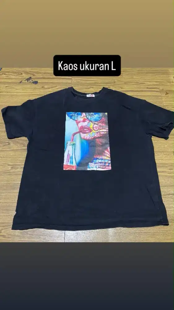 Kaos ukuran All Size LD 100