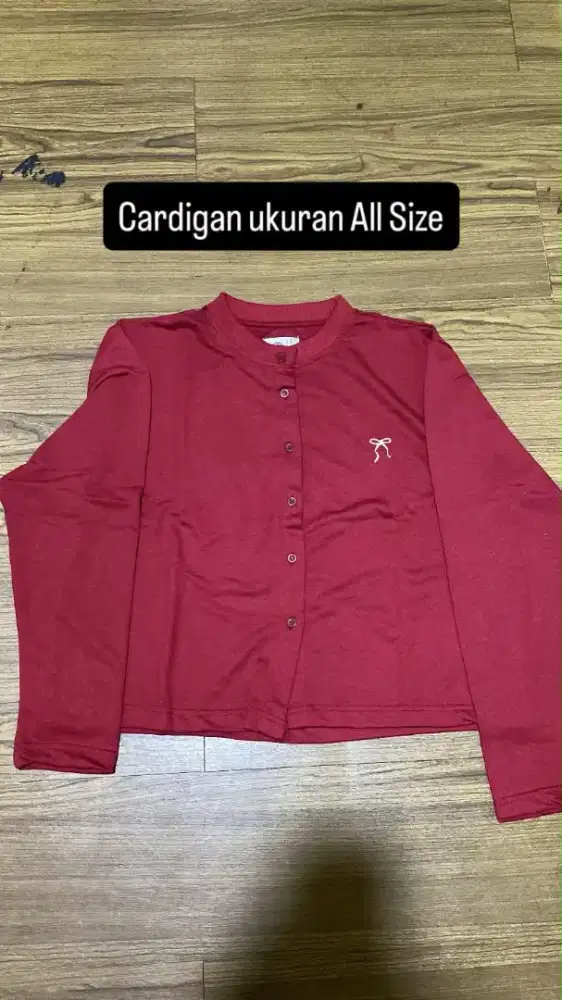 Cardigan ukuran All size bs sampai LD 120
