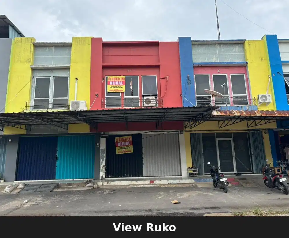Di Jual Ruko Siap Huni, Dua Lantai, Kondisi Terawat