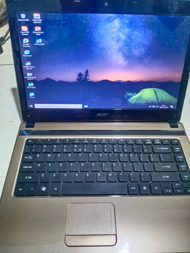 Acer 4752 Core i3 - Ram 4Gb - HDD 320Gb - Baterai Normal - Siap Pakai