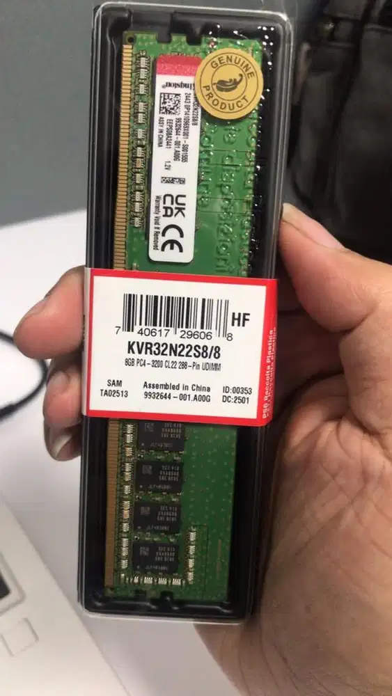 RAM kingston 8 GB