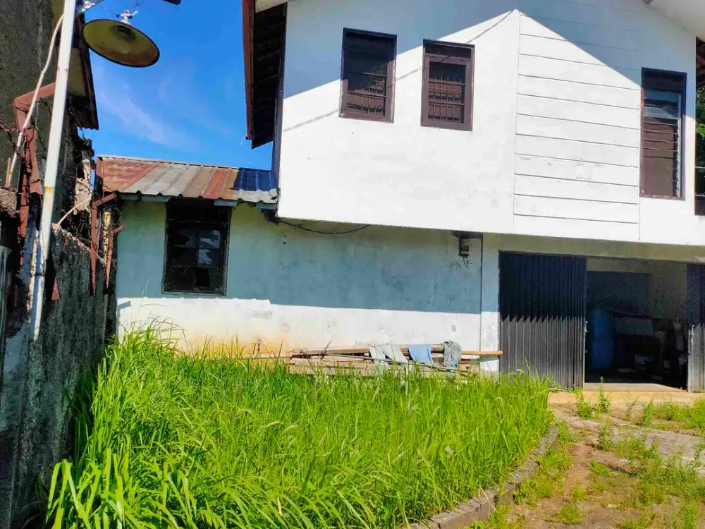 dijual gudang dan lahan di dekeng Bogor Selatan. bebas banjir aman, lingkungan ramah