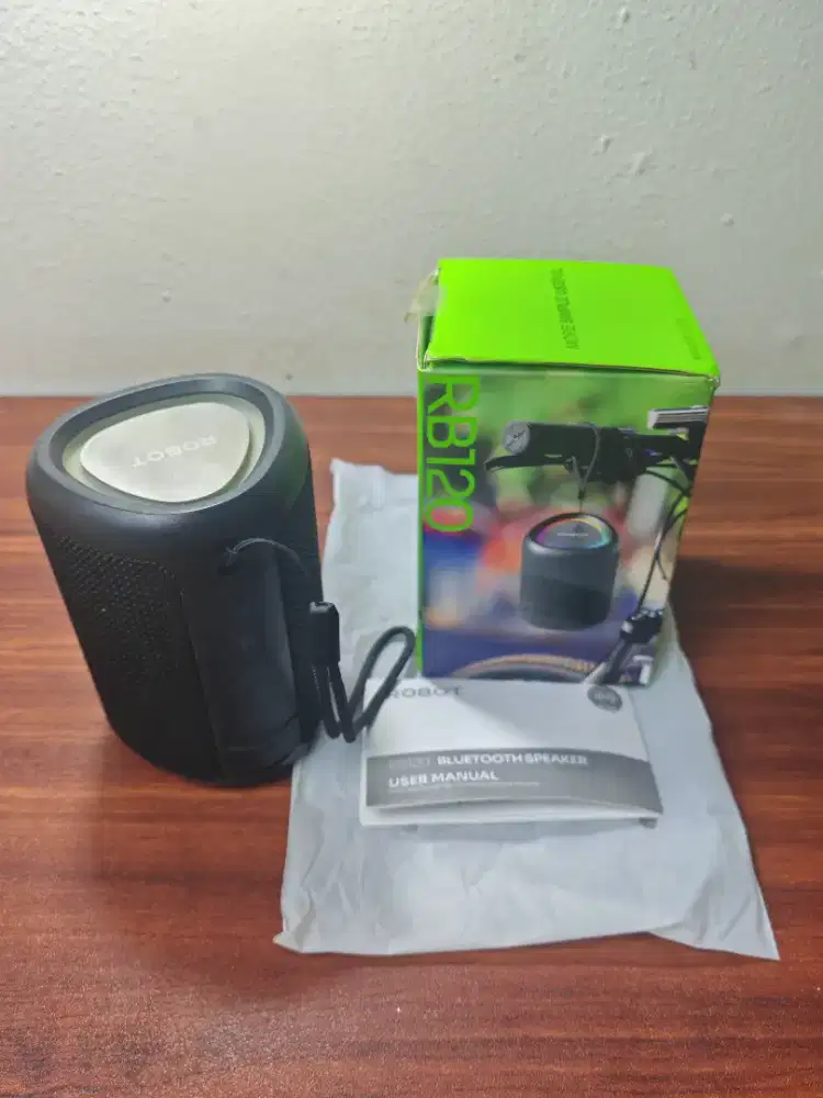 Speaker Bluetooth ROBOT RB120 Original Bekas Mulus Bluetooth 6.0 IPX4