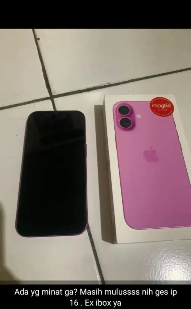 iPhone 16 garansi iBox
