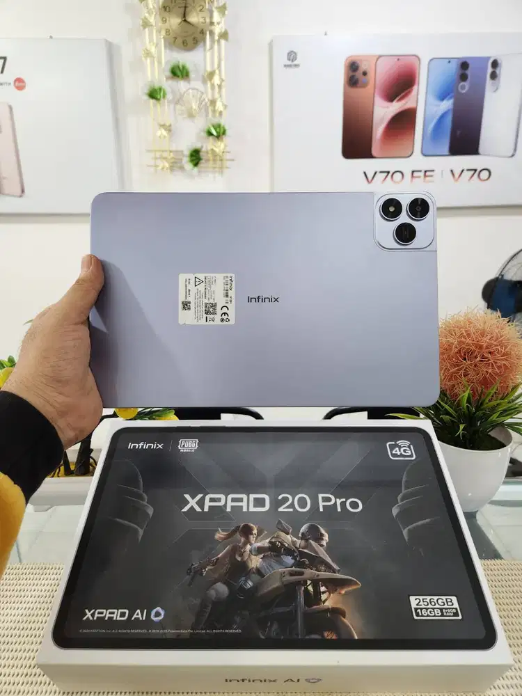 Infinix Xpad 20 Pro Ram 8+8Gb/ 256Gb Pemakaian 1 Bulan Like New