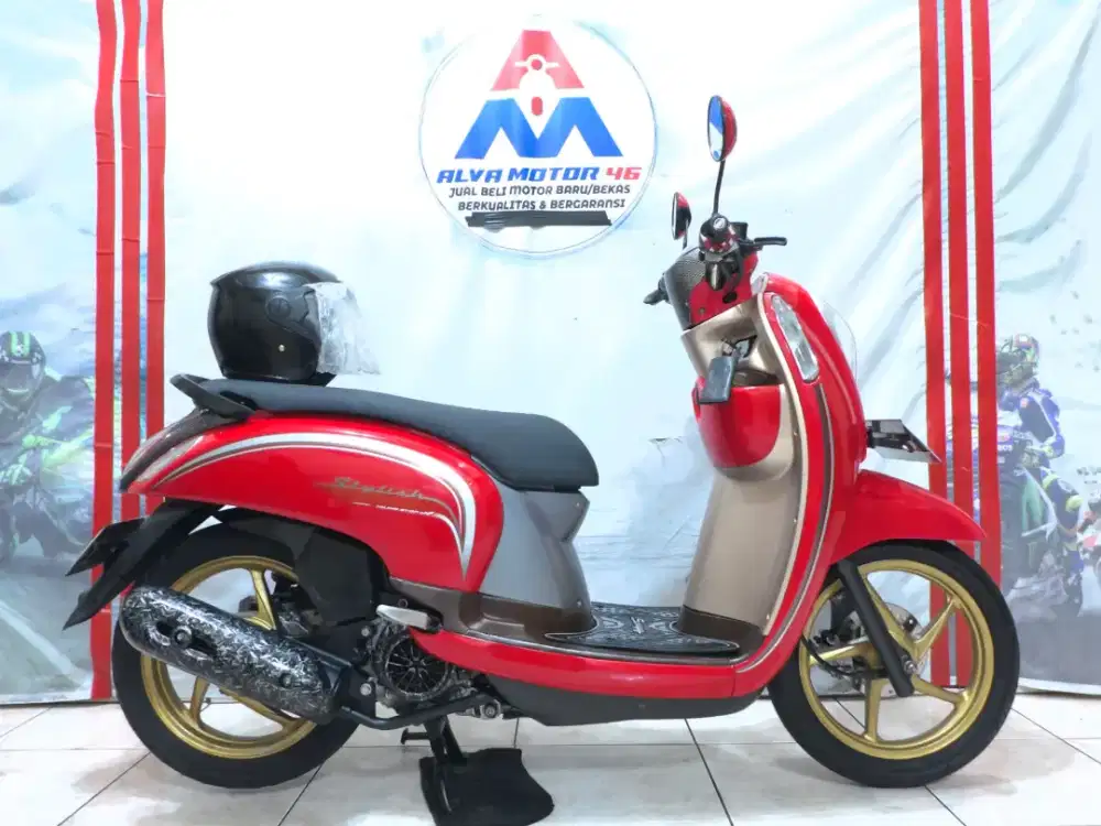 HONDA SCOOPY STYLISH ISS TH 2016 CASH / TT / KREDIVO / SHOPAY/ CC 0%