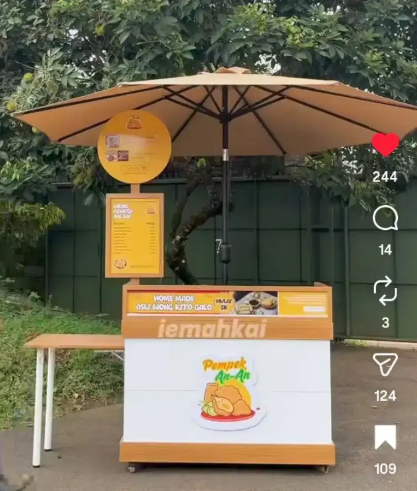 Booth Portable Bekas