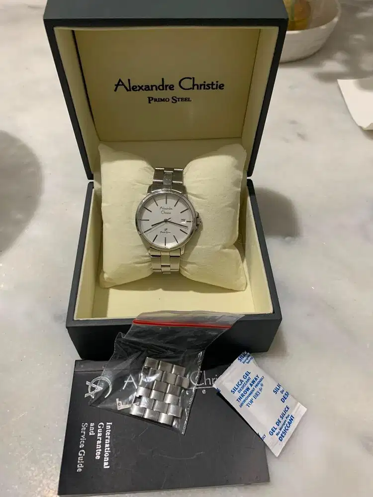 Jam Tangan Alexandre Christie Primo Steel
