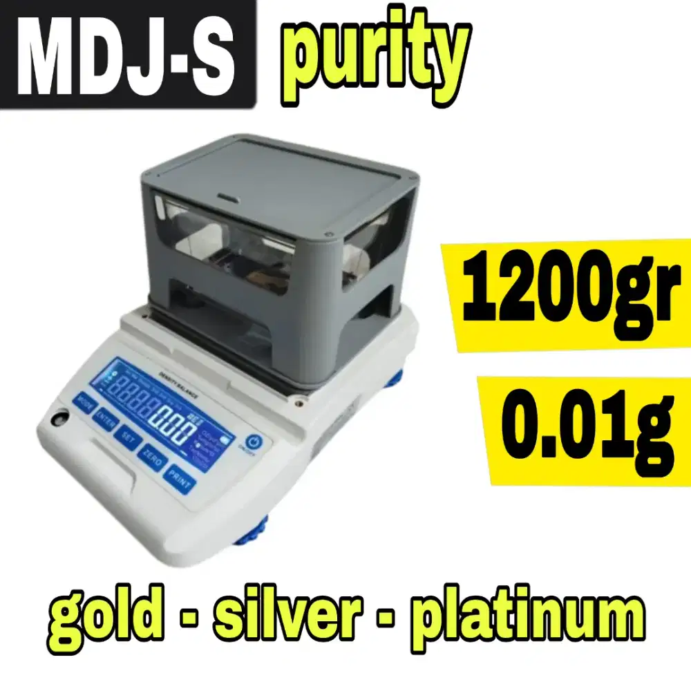 1200gr 0.01g timbangan kadar emas silver platinum