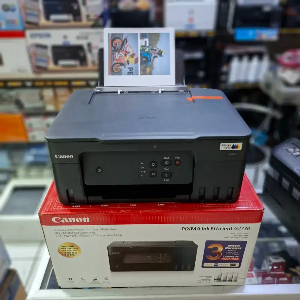 Printer canon G2730 print scan copy second dan bergaransi