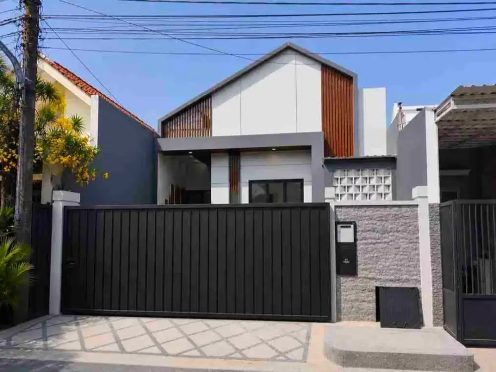RUMAH 1LT NIRWANA EKSEKUTIF DEKT UPN KAMPUS DINAMIKA RUNGKUT KLAMPIS RAYA MERR SURABAYA