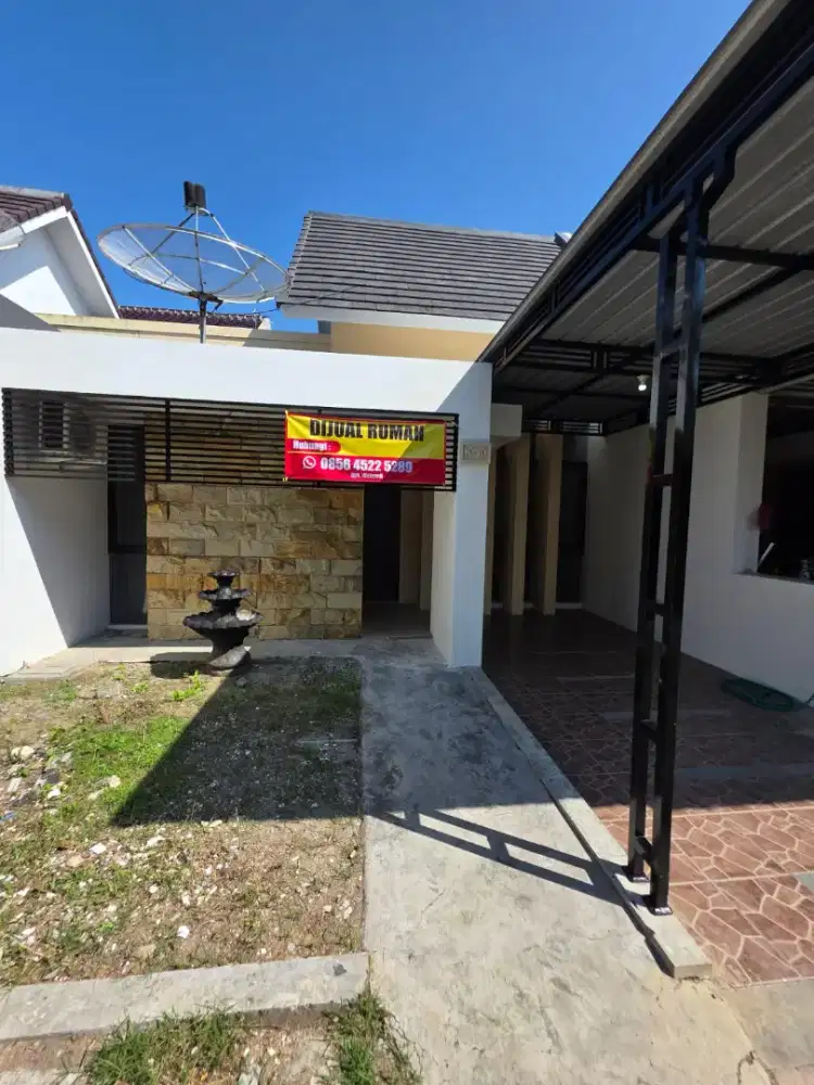 Dijual rumah di perumahan cluster LT135m2